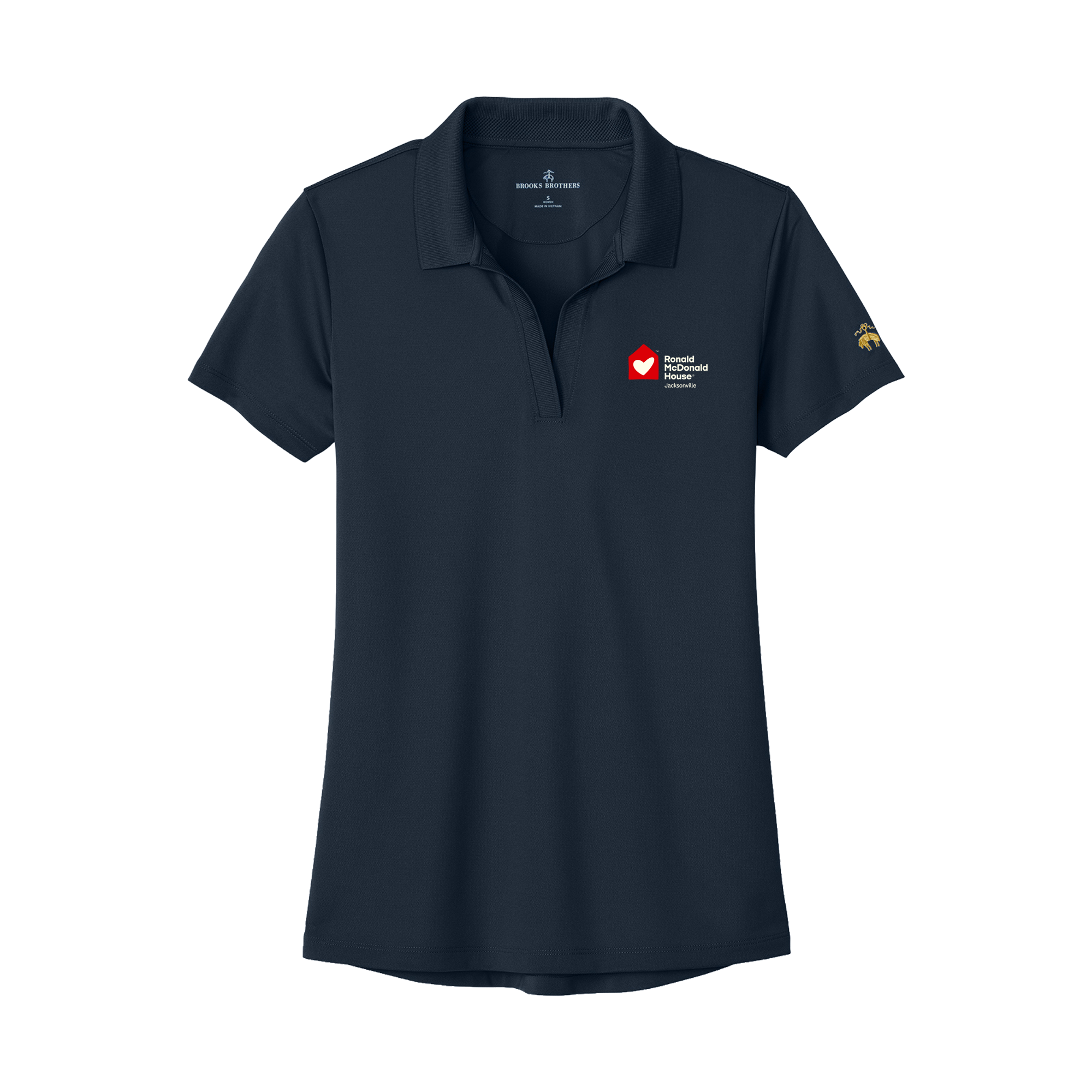 Ronald McDonald House Jacksonville - Brooks Brothers® Women’s Mesh Pique Performance Polo