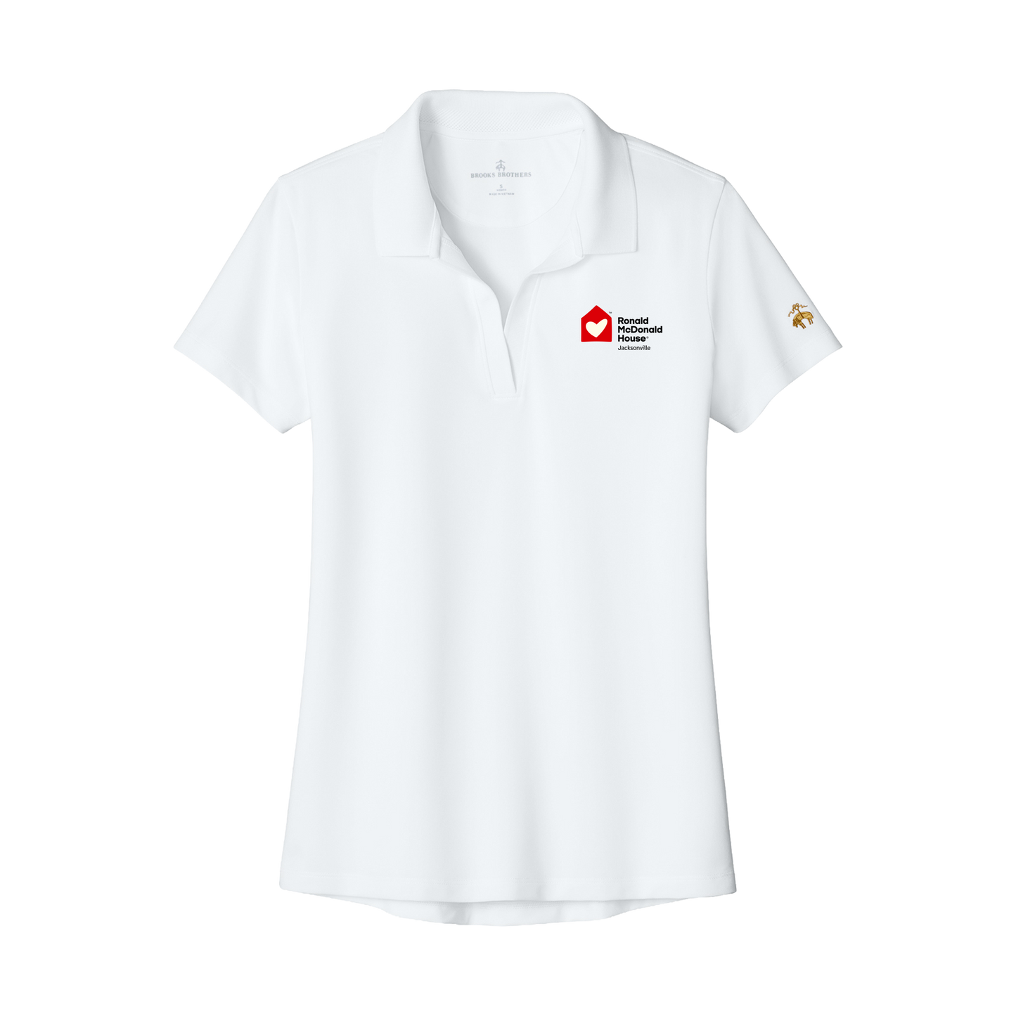 Ronald McDonald House Jacksonville - Brooks Brothers® Women’s Mesh Pique Performance Polo