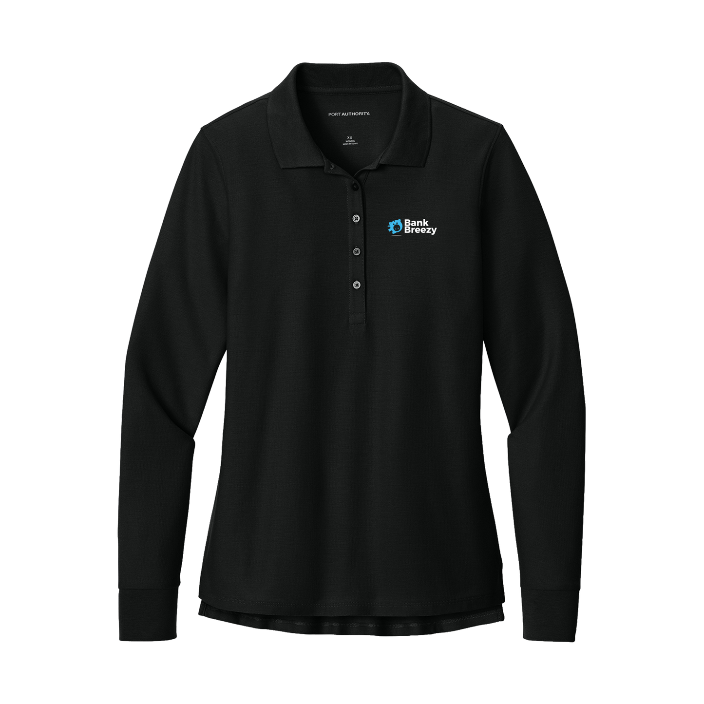 Bank Breezy - Port Authority® Women’s Wearever Signature Pique Long Sleeve Polo