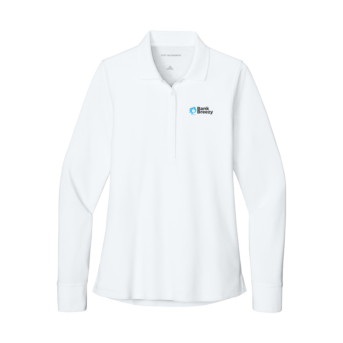 Bank Breezy - Port Authority® Women’s Wearever Signature Pique Long Sleeve Polo