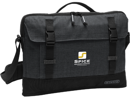 Spice - OGIO Apex 15 Slim Case. - Heather Grey
