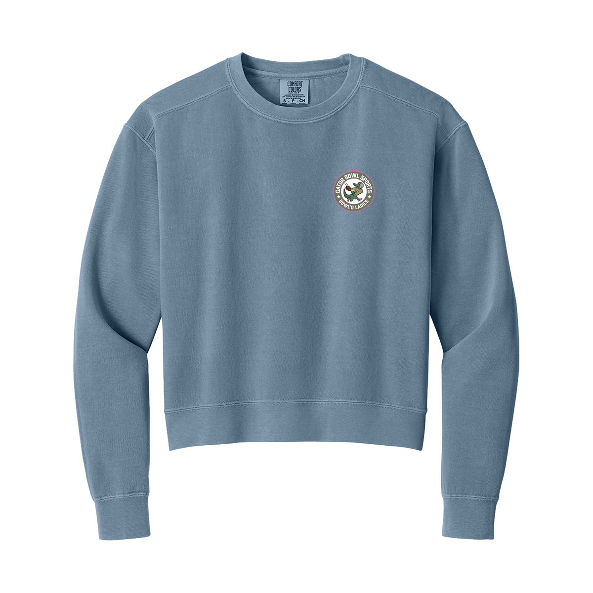 Bowl'd Ladies- Comfort Colors Women's Mid-Length Crewneck Sweatshirt