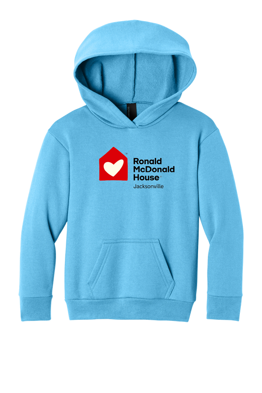 Ronald McDonald House Jacksonville - Port & Co® Youth Easy Fleece Pullover Hooded Sweatshirt