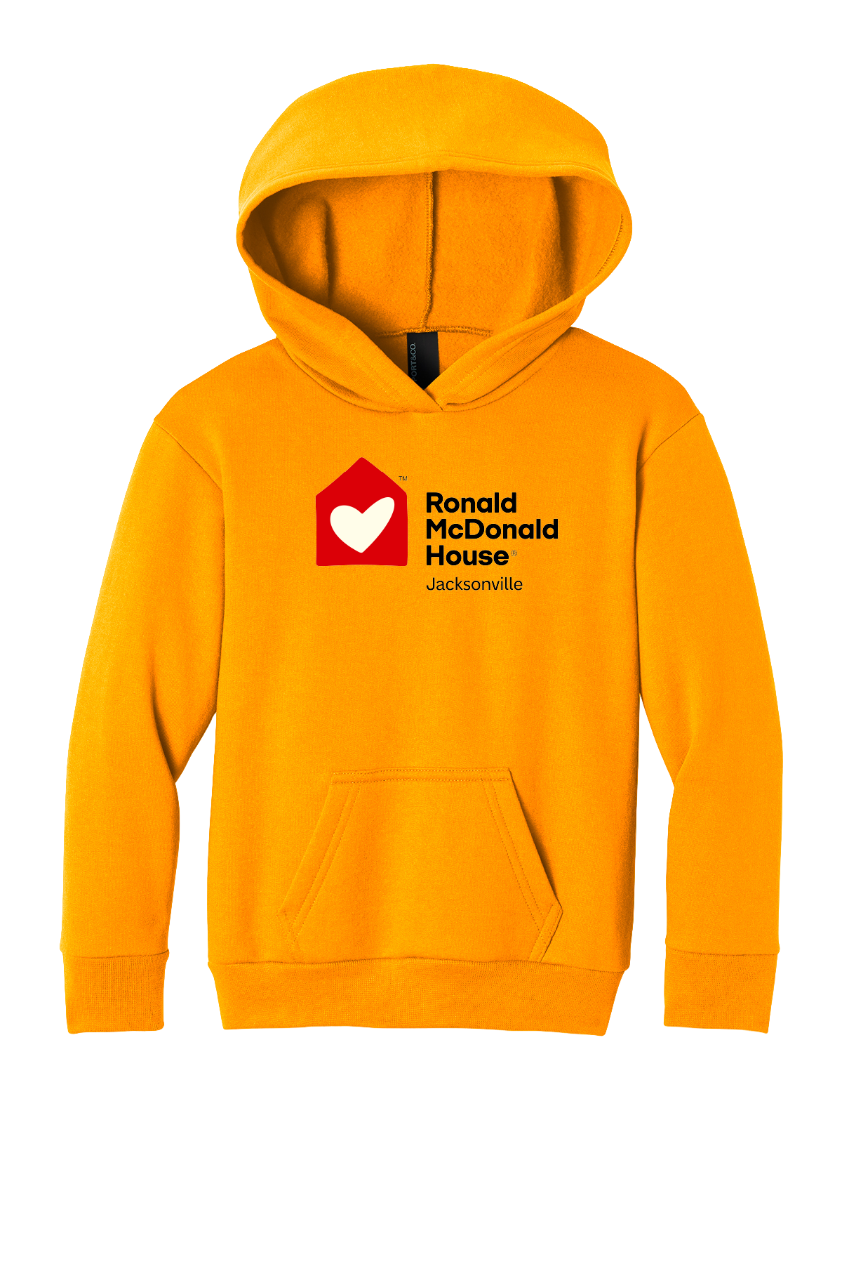 Ronald McDonald House Jacksonville - Port & Co® Youth Easy Fleece Pullover Hooded Sweatshirt