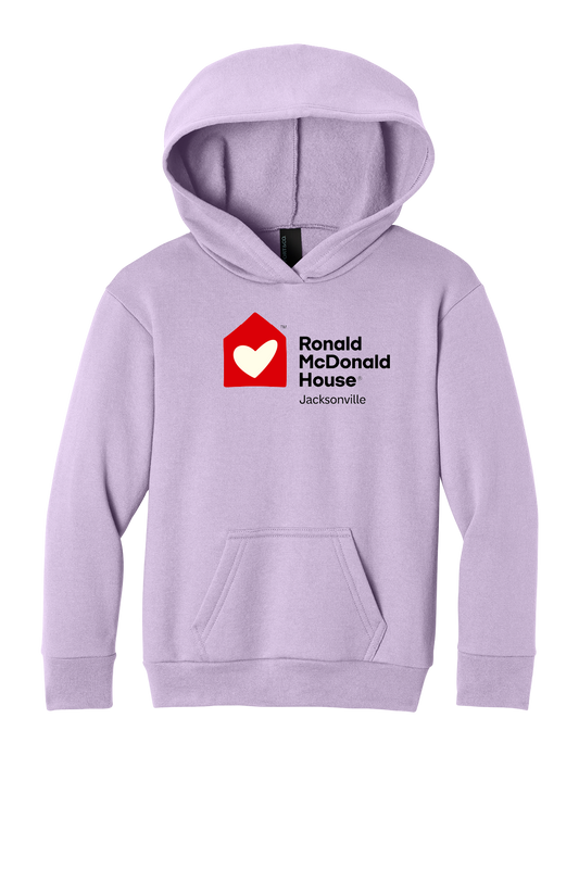 Ronald McDonald House Jacksonville - Port & Co® Youth Easy Fleece Pullover Hooded Sweatshirt