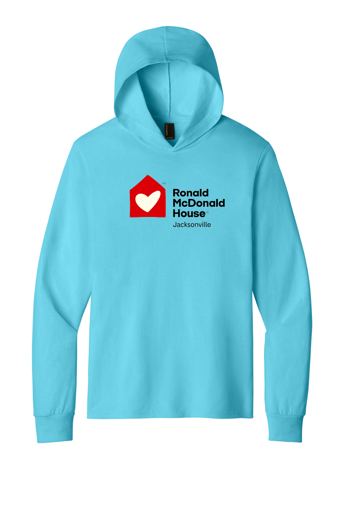 Ronald McDonald House Jacksonville - Port & Co® Core Cotton Pullover Hooded Tee