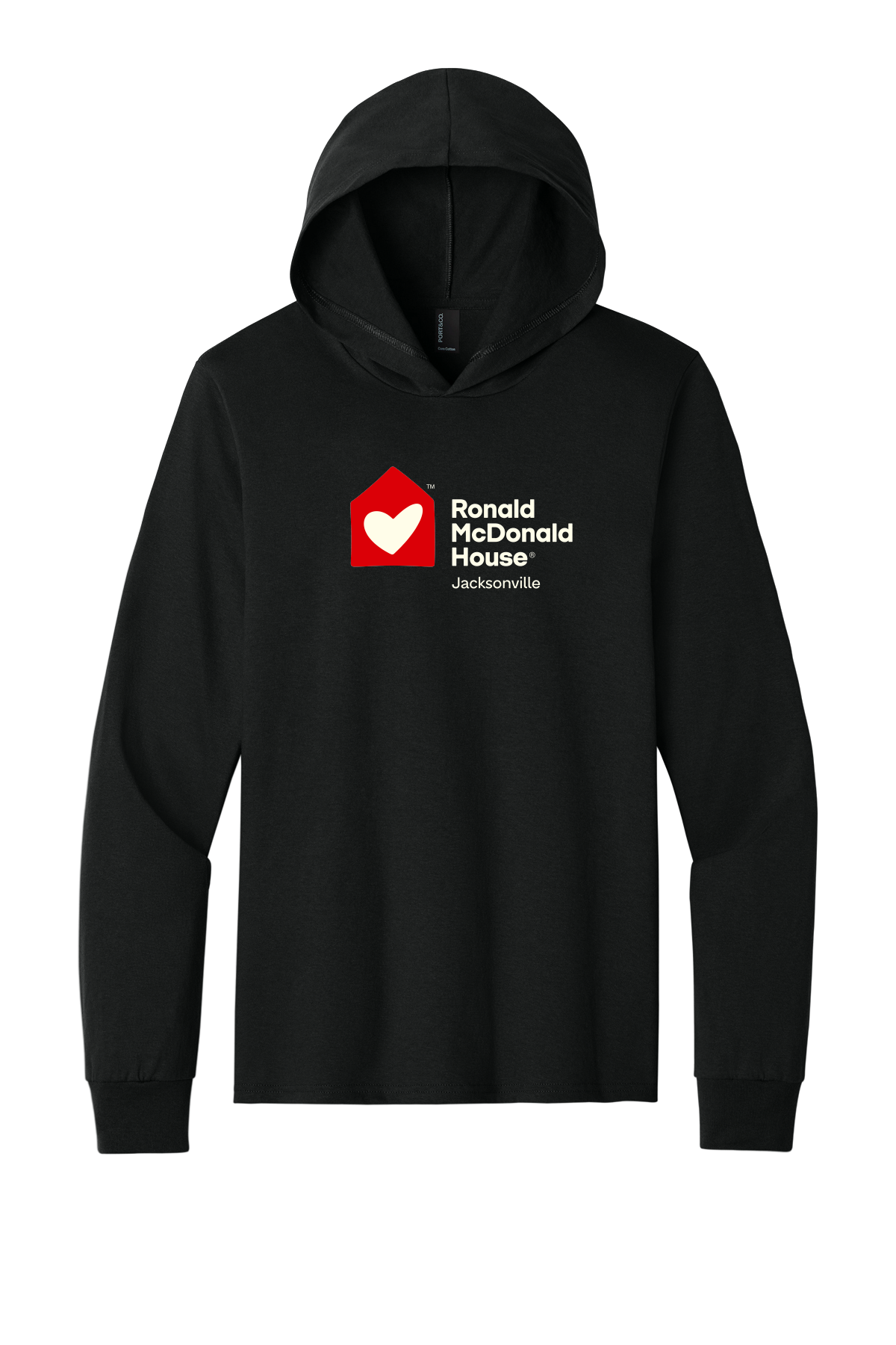 Ronald McDonald House Jacksonville - Port & Co® Core Cotton Pullover Hooded Tee