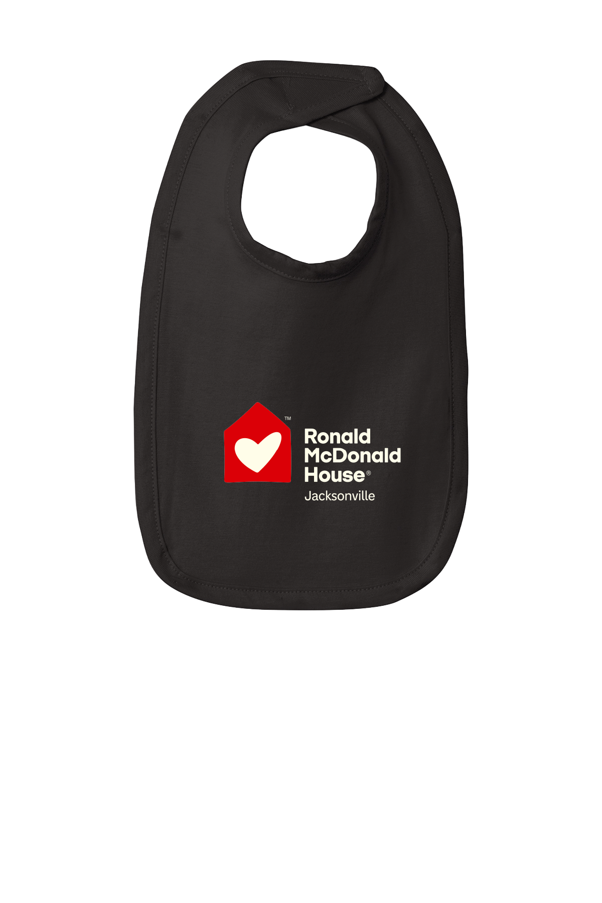 Ronald McDonald House Jacksonville - Rabbit Skins™ Infant Premium Jersey Bib