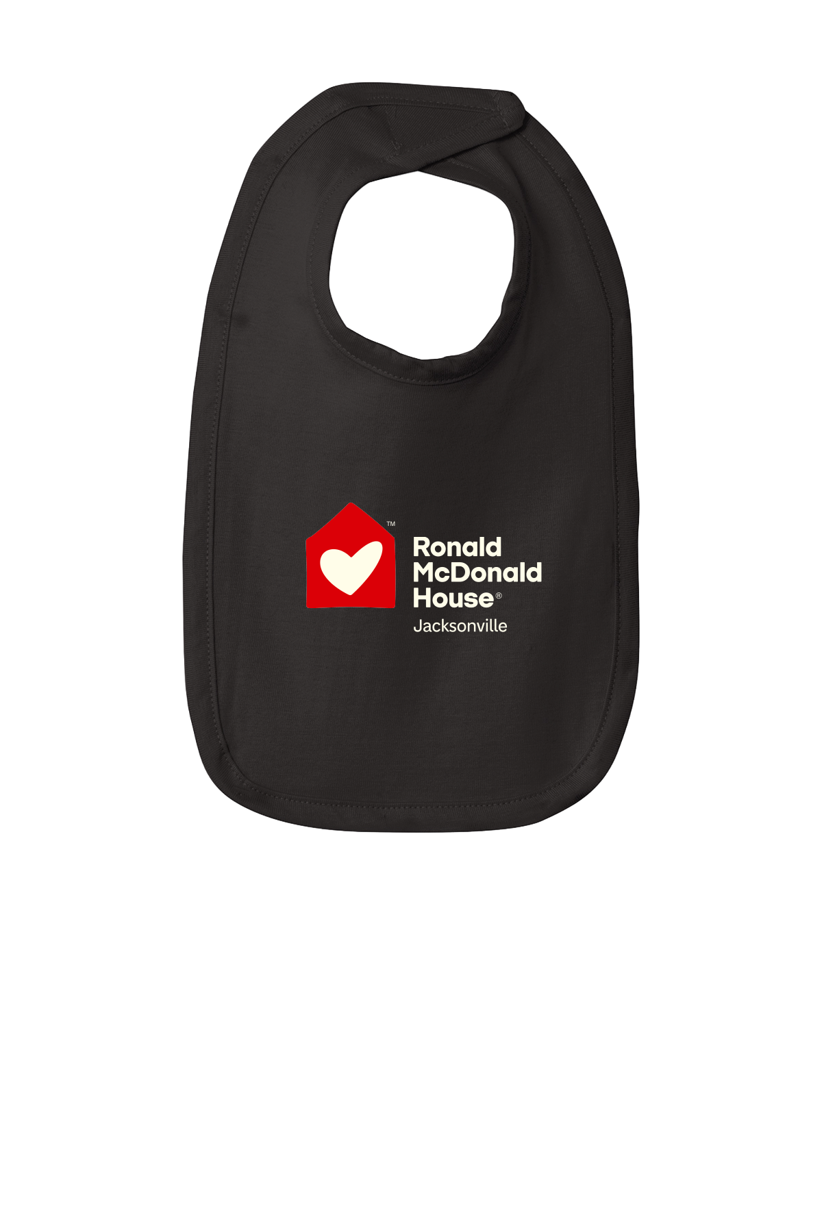 Ronald McDonald House Jacksonville - Rabbit Skins™ Infant Premium Jersey Bib
