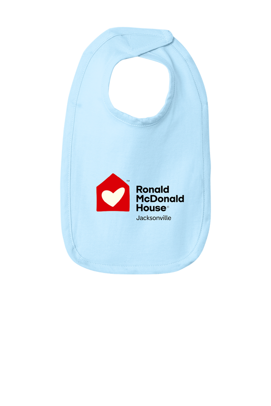 Ronald McDonald House Jacksonville - Rabbit Skins™ Infant Premium Jersey Bib