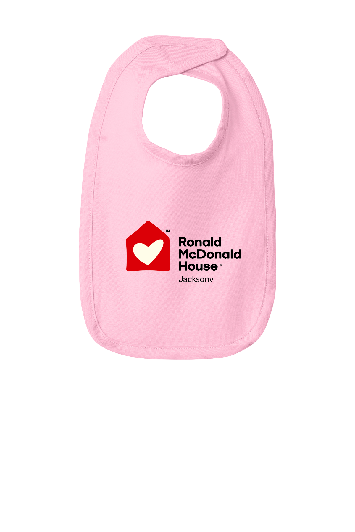 Ronald McDonald House Jacksonville - Rabbit Skins™ Infant Premium Jersey Bib