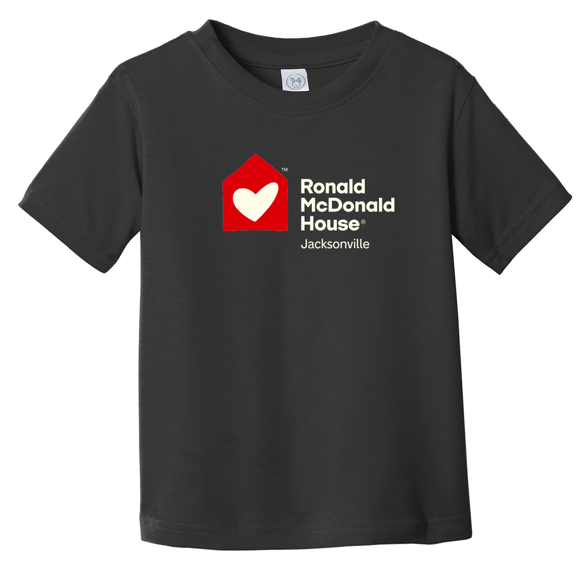Ronald McDonald House Jacksonville - Rabbit Skins™ Toddler Fine Jersey Tee