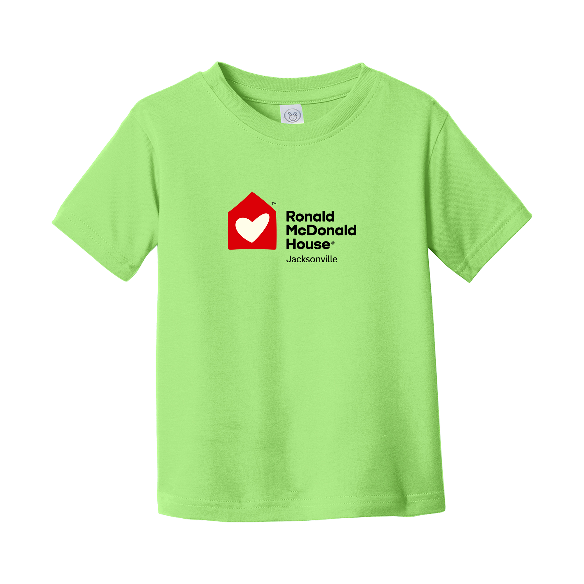 Ronald McDonald House Jacksonville - Rabbit Skins™ Toddler Fine Jersey Tee