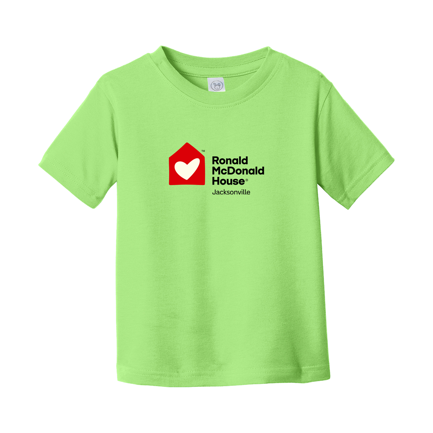 Ronald McDonald House Jacksonville - Rabbit Skins™ Toddler Fine Jersey Tee