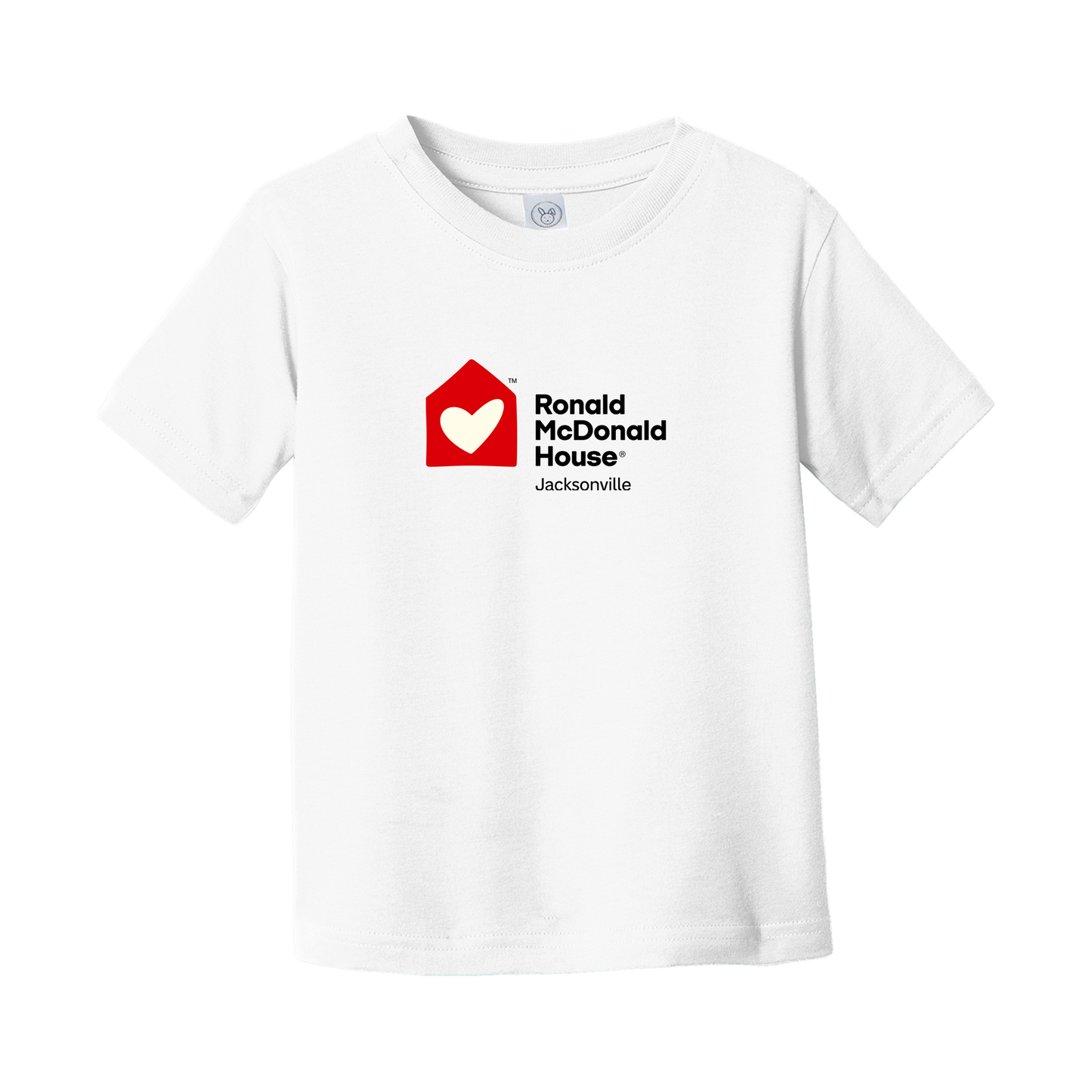 Ronald McDonald House Jacksonville - Rabbit Skins™ Toddler Fine Jersey Tee