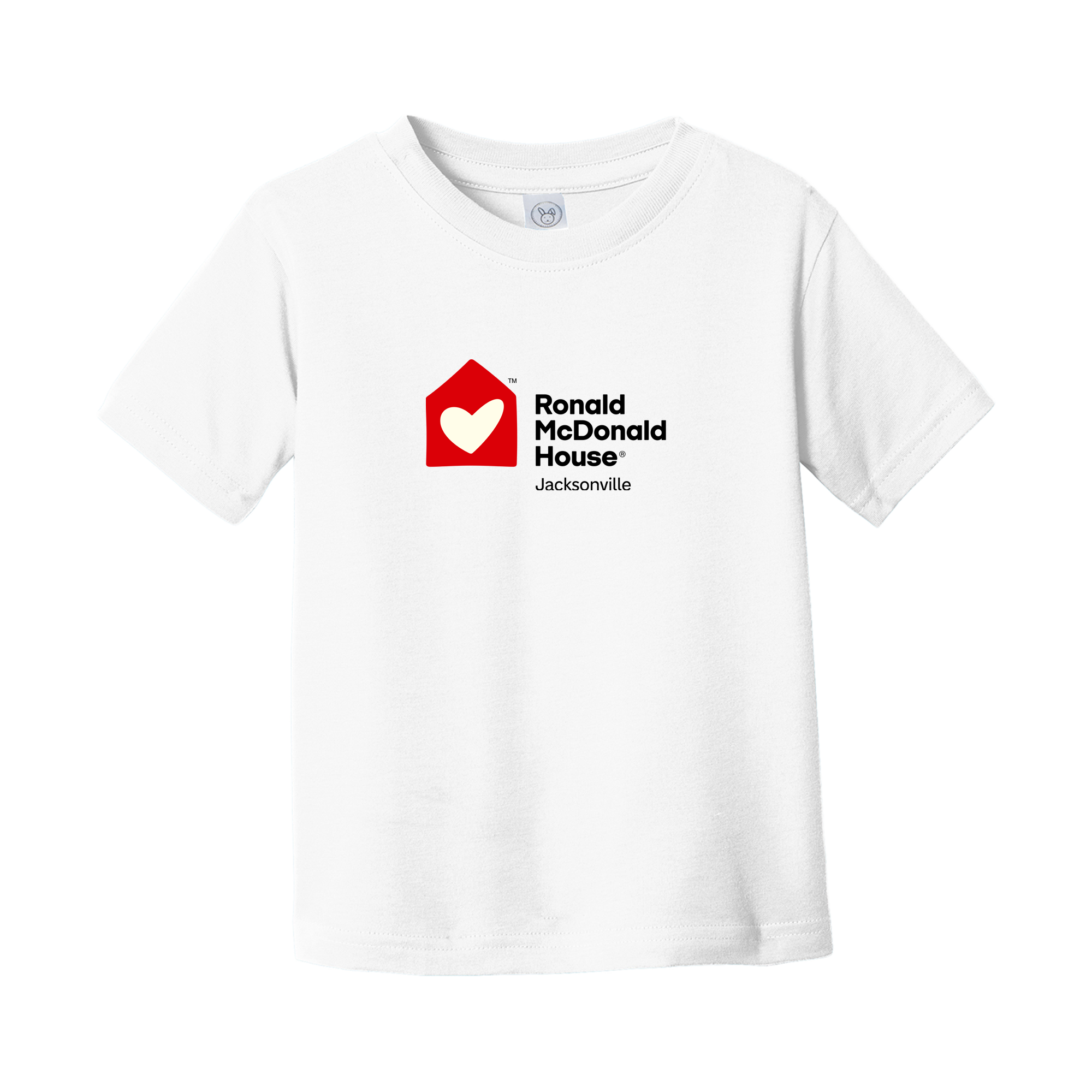 Ronald McDonald House Jacksonville - Rabbit Skins™ Toddler Fine Jersey Tee