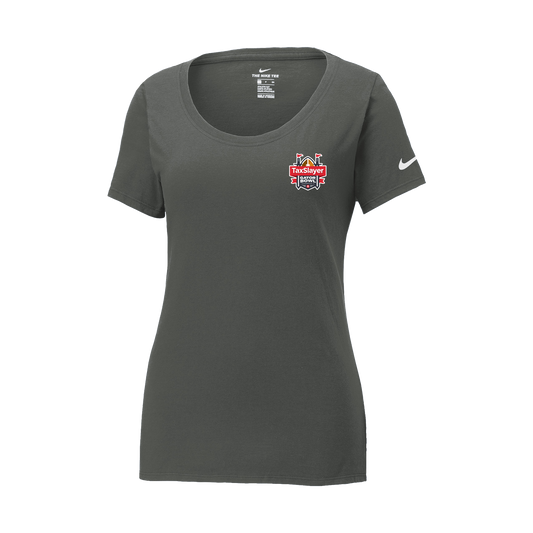 TSGB - Nike Women's Dri-FIT Cotton/Poly Scoop Neck Tee