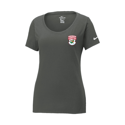 Gator Bowl Charities - Nike Women's Dri-FIT Cotton/Poly Scoop Neck Tee