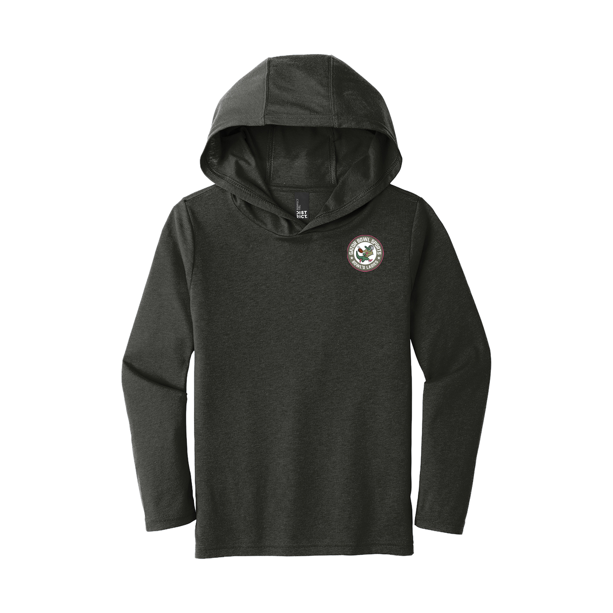 Bowl'd Ladies- District Youth Perfect Tri Long Sleeve Hoodie