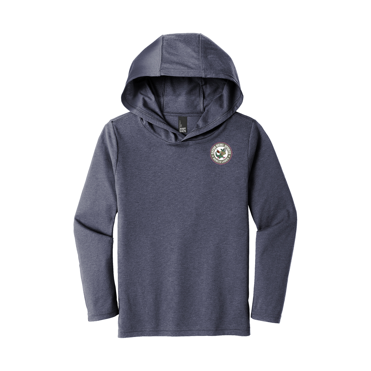 Bowl'd Ladies- District Youth Perfect Tri Long Sleeve Hoodie