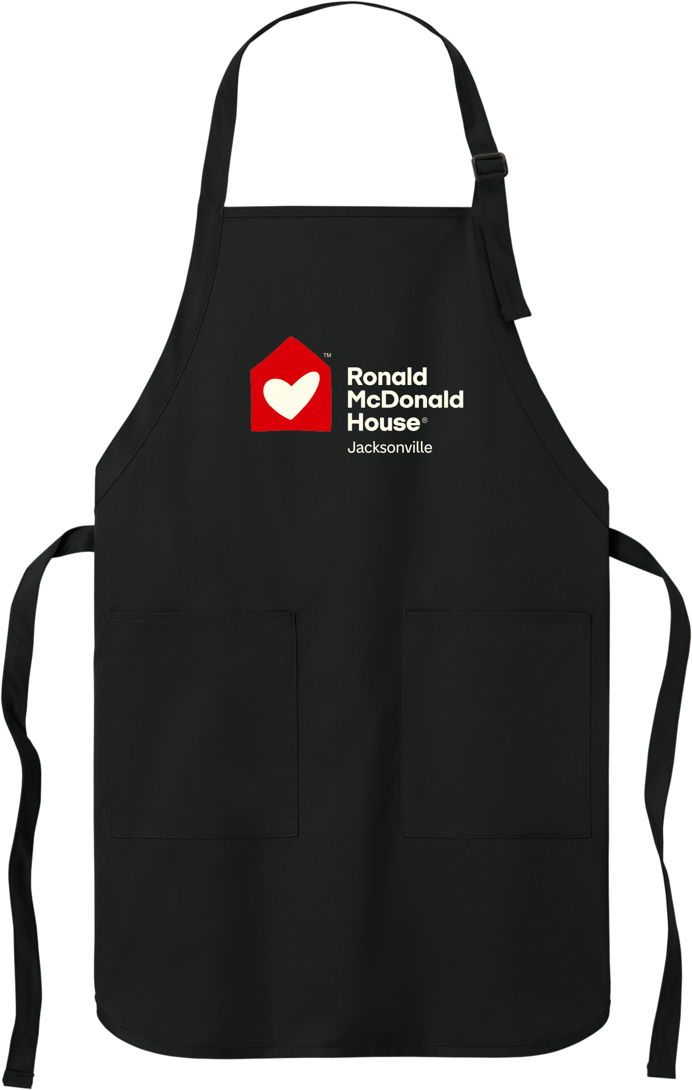 Ronald McDonald House Jacksonville - Port Authority® Full-Length Two-Pocket Bib Apron