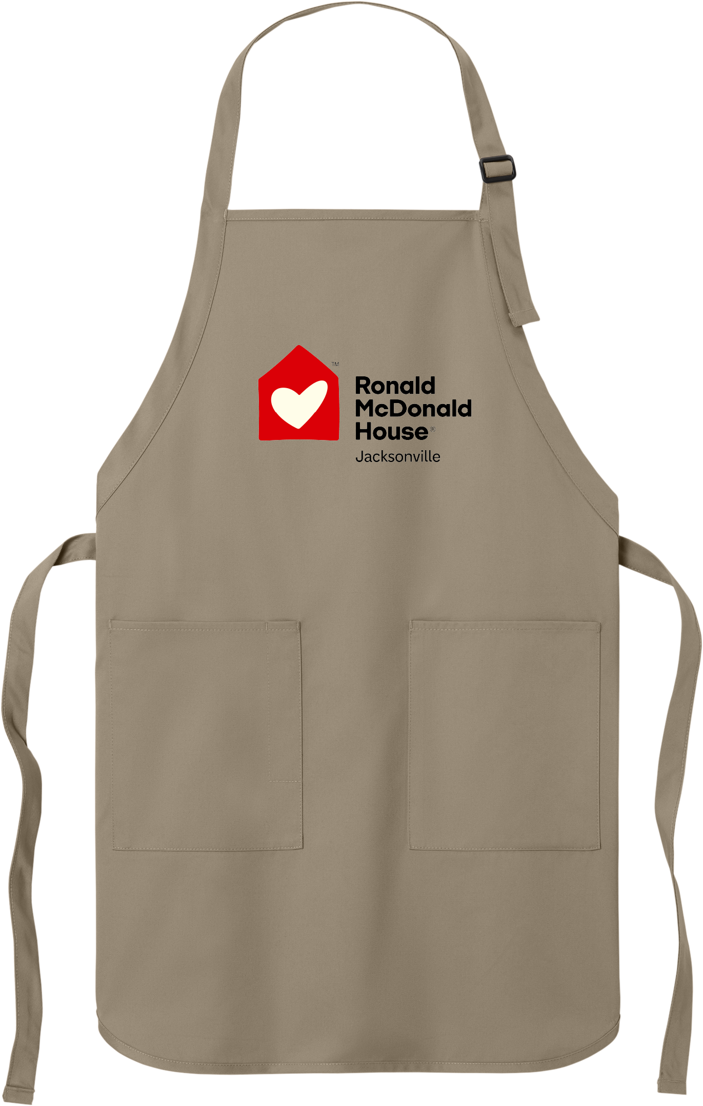 Ronald McDonald House Jacksonville - Port Authority® Full-Length Two-Pocket Bib Apron