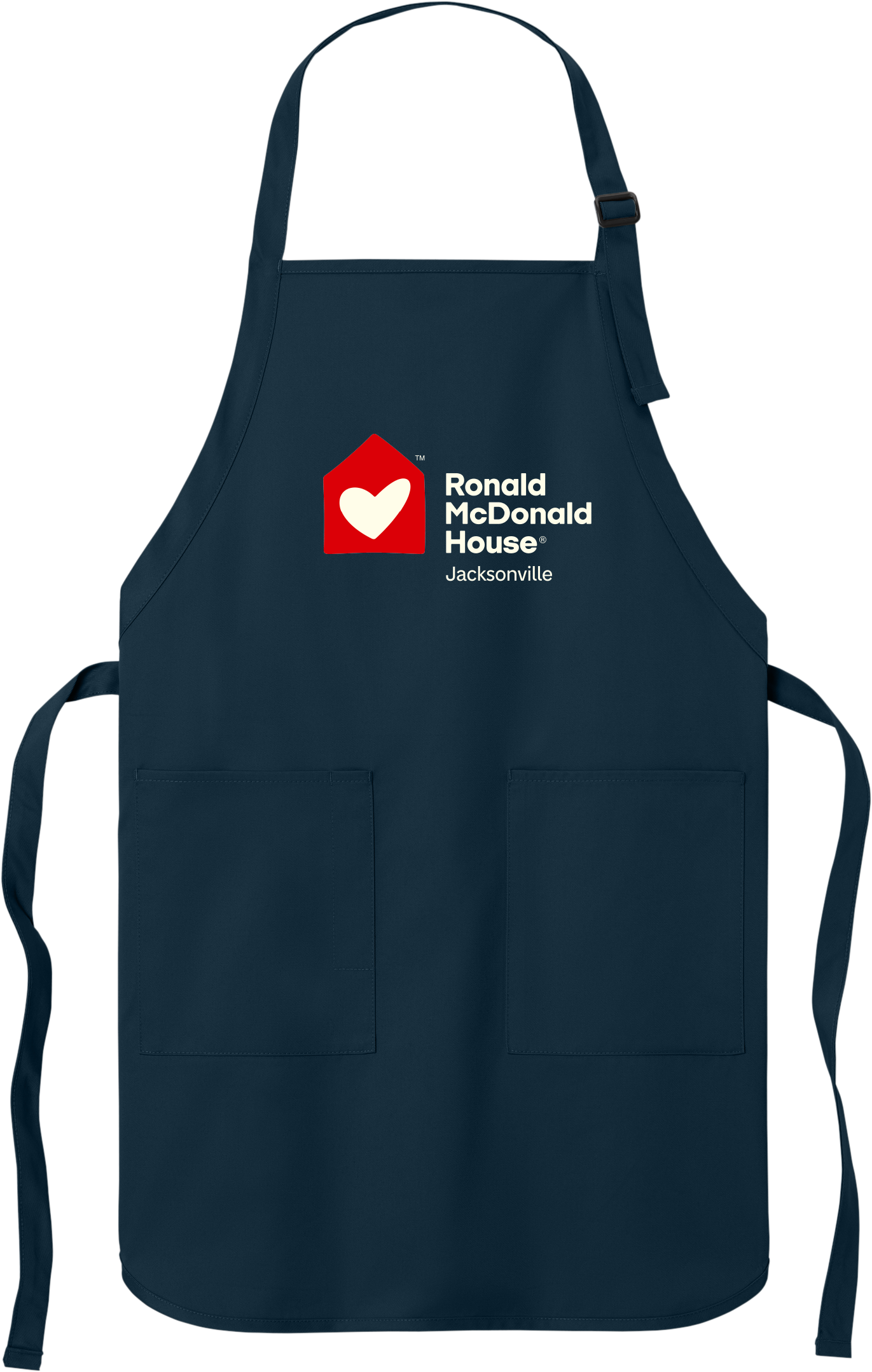 Ronald McDonald House Jacksonville - Port Authority® Full-Length Two-Pocket Bib Apron