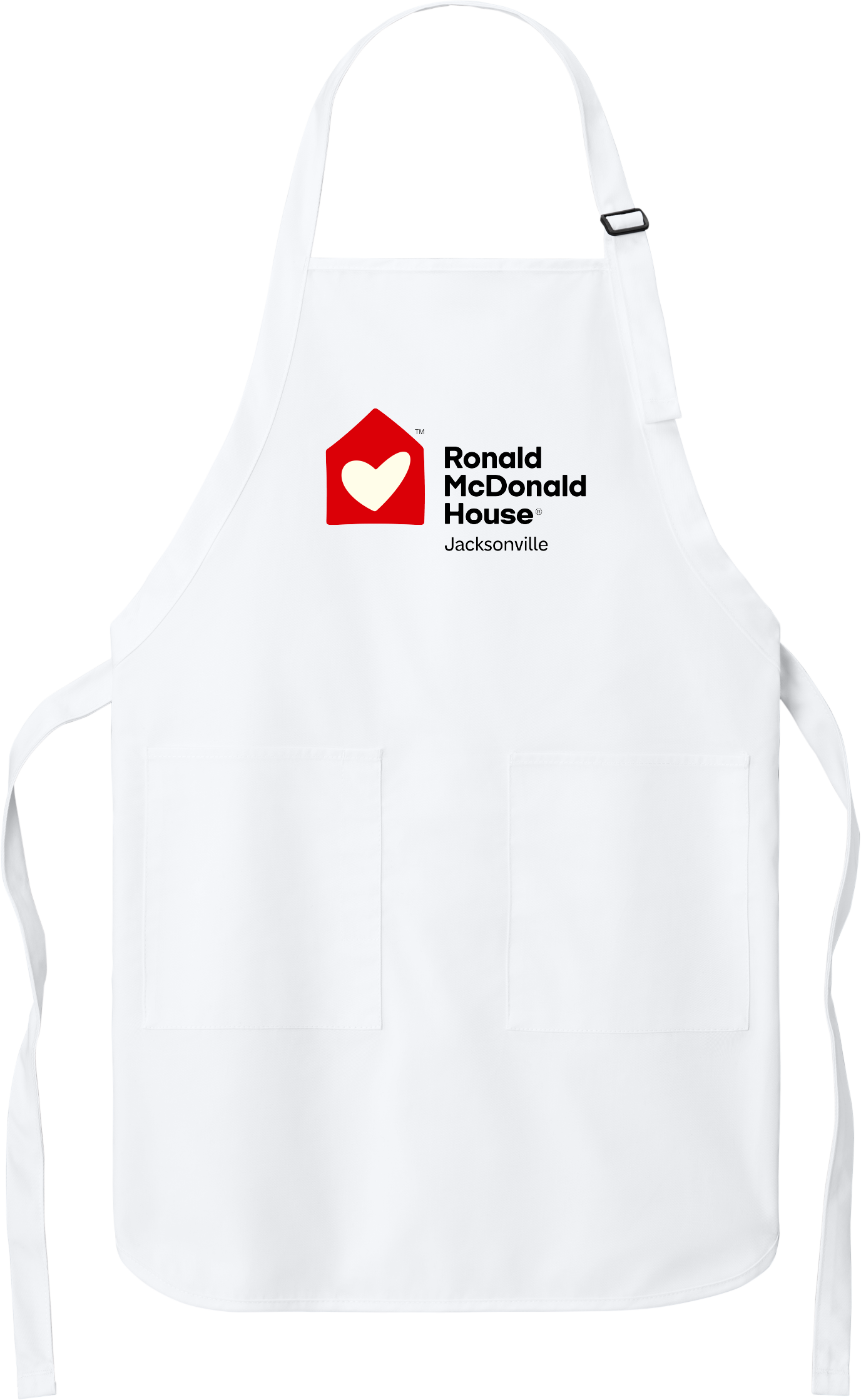Ronald McDonald House Jacksonville - Port Authority® Full-Length Two-Pocket Bib Apron