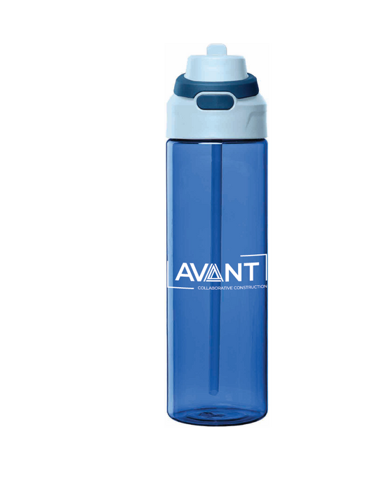 Avant - Lynk rPET Flip-Straw Single Wall Bottle - 28 oz.