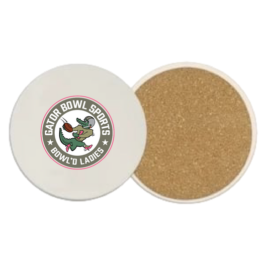 Bowl'd Ladies- Round Absorbent Stone Coasters