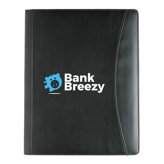 Bank Breezy - Good Value™ Executive Crescent Padfolio
