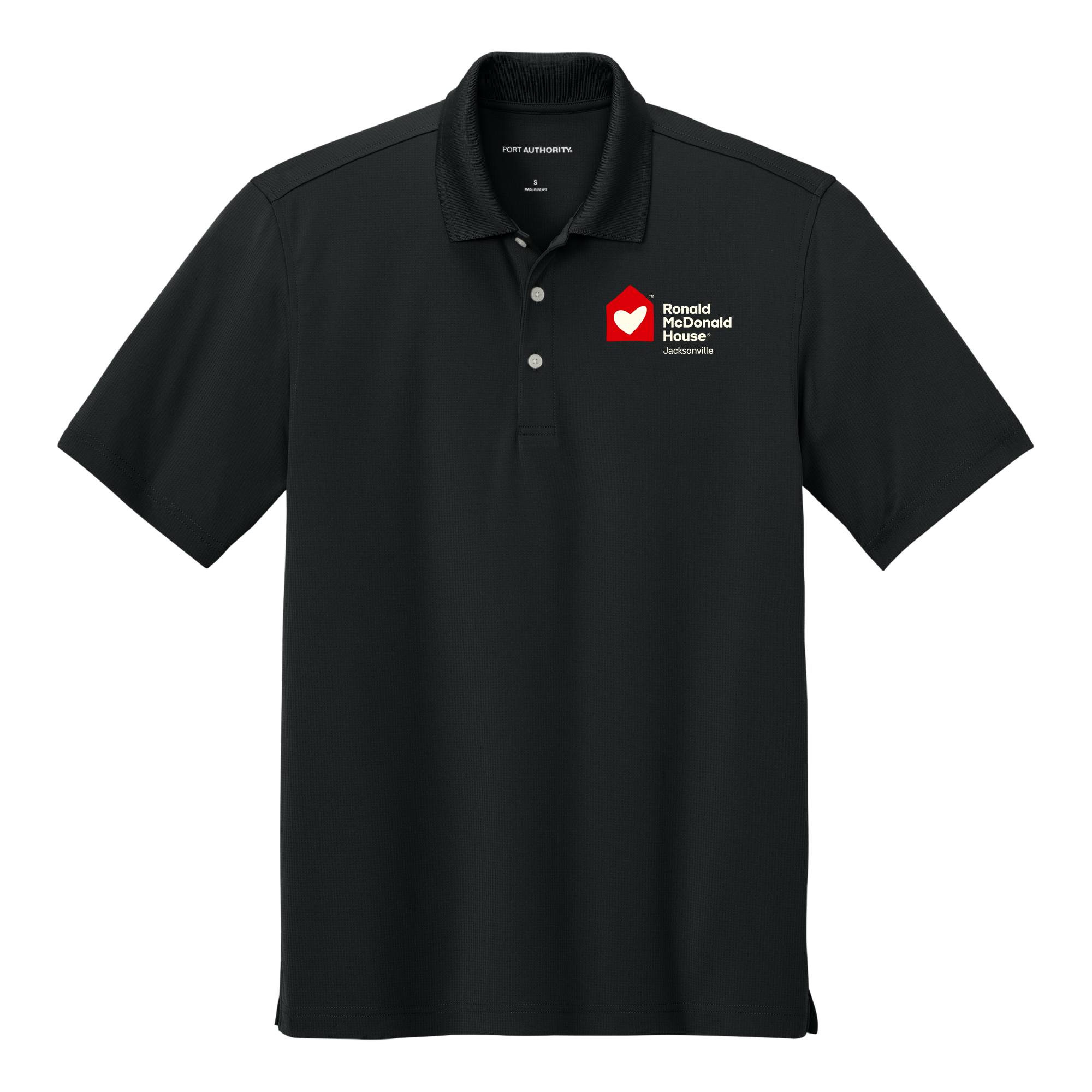 Ronald McDonald House Jacksonville - Port Authority® Dry Zone® Stain-Release Grid Polo