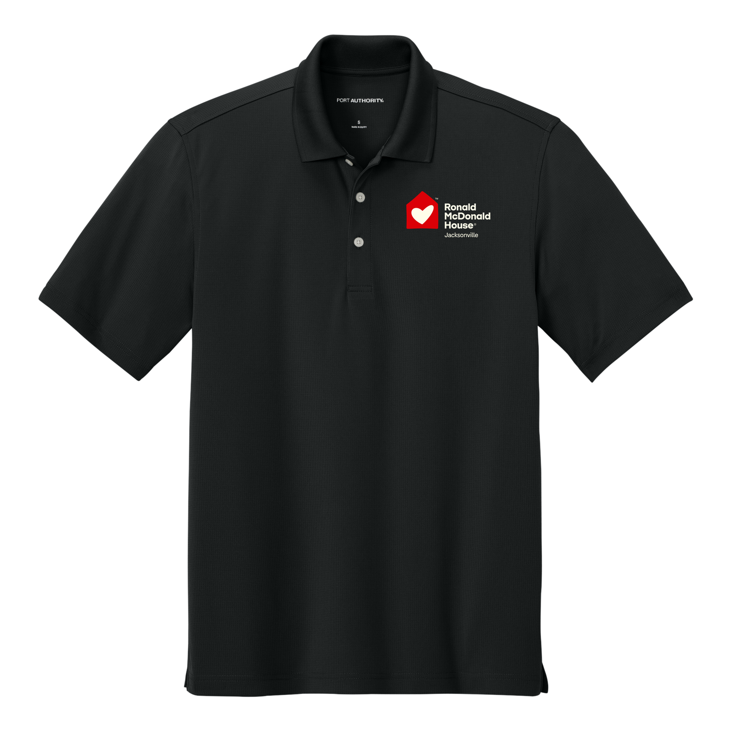 Ronald McDonald House Jacksonville - Port Authority® Dry Zone® Stain-Release Grid Polo