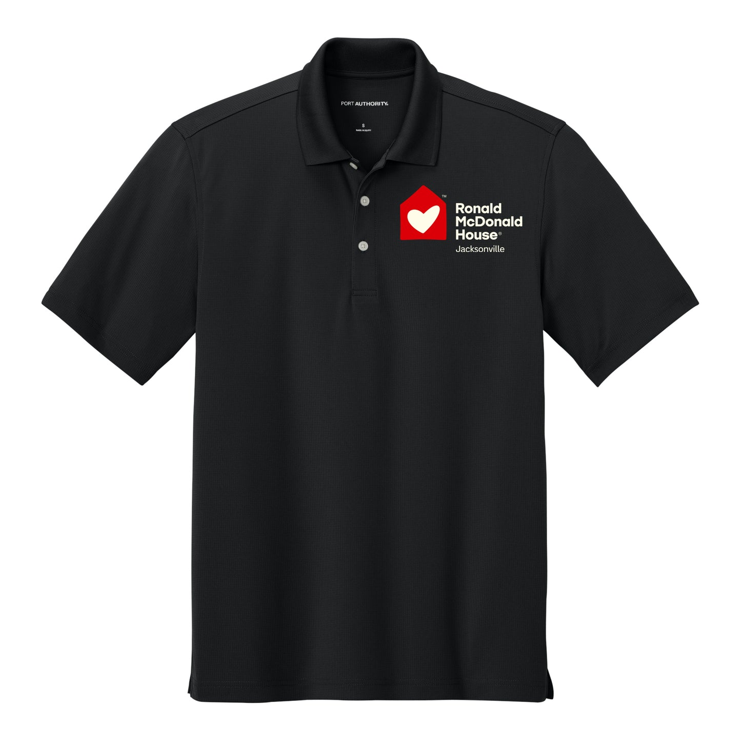Ronald McDonald House Jacksonville - Port Authority® Dry Zone® Stain-Release Grid Polo