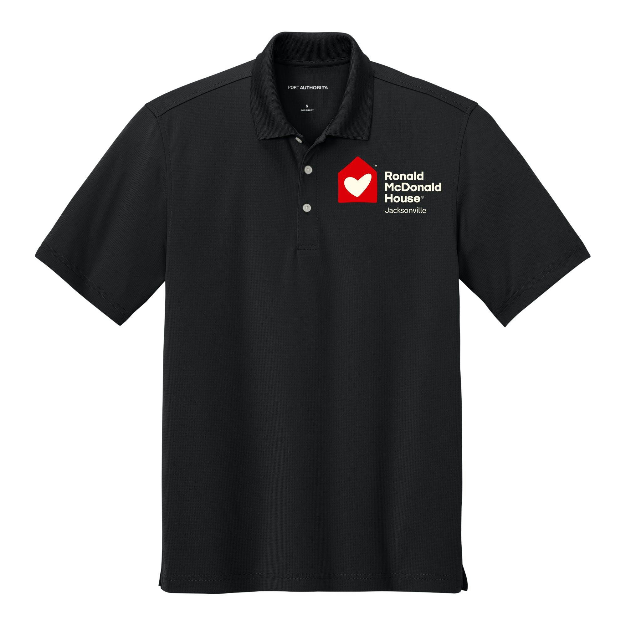 Ronald McDonald House Jacksonville - Port Authority® Dry Zone® Stain-Release Grid Polo