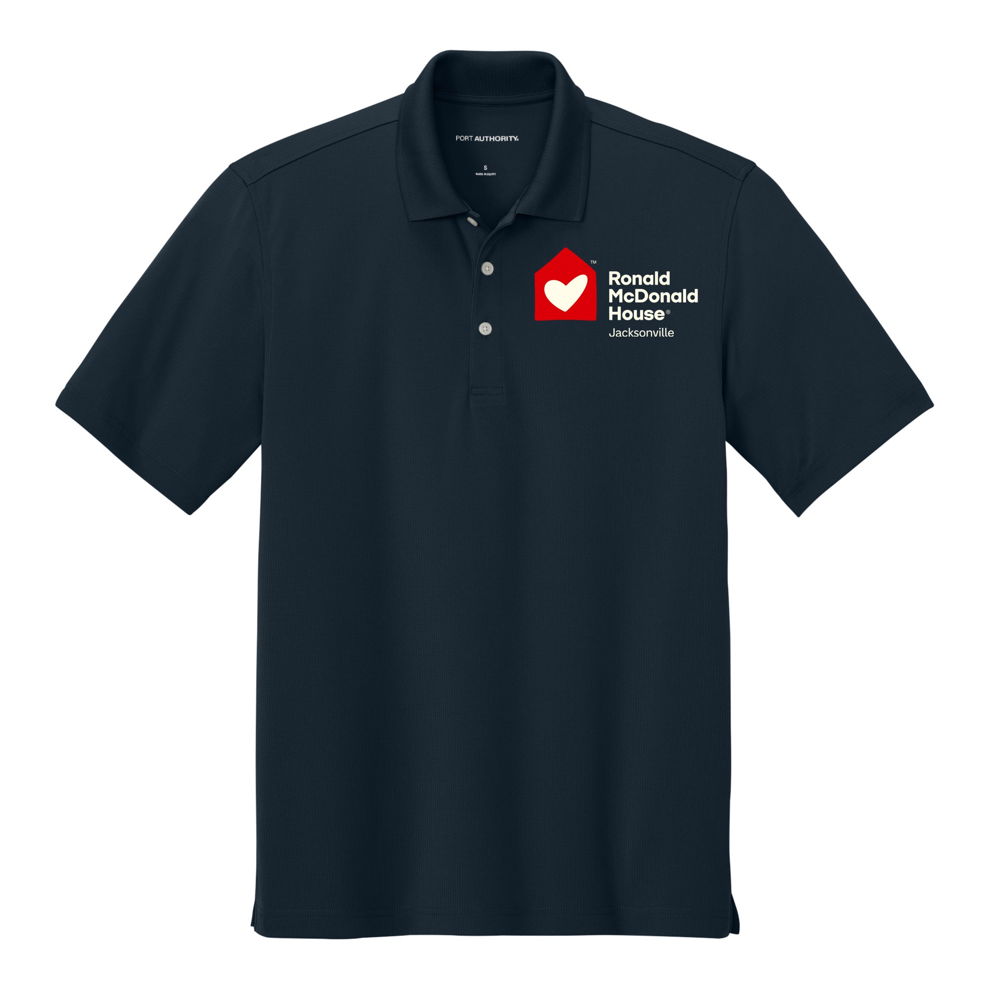 Ronald McDonald House Jacksonville - Port Authority® Dry Zone® Stain-Release Grid Polo