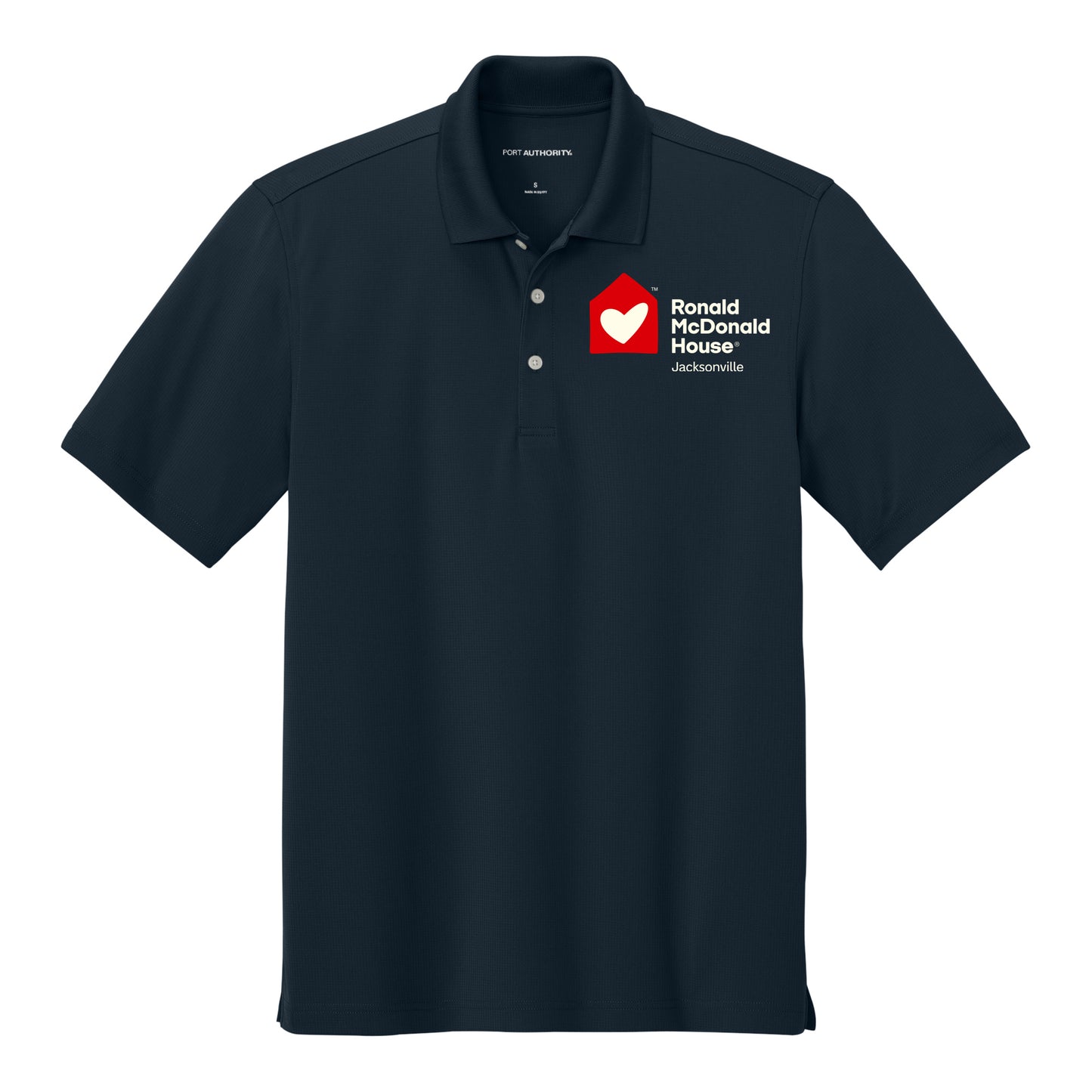 Ronald McDonald House Jacksonville - Port Authority® Dry Zone® Stain-Release Grid Polo