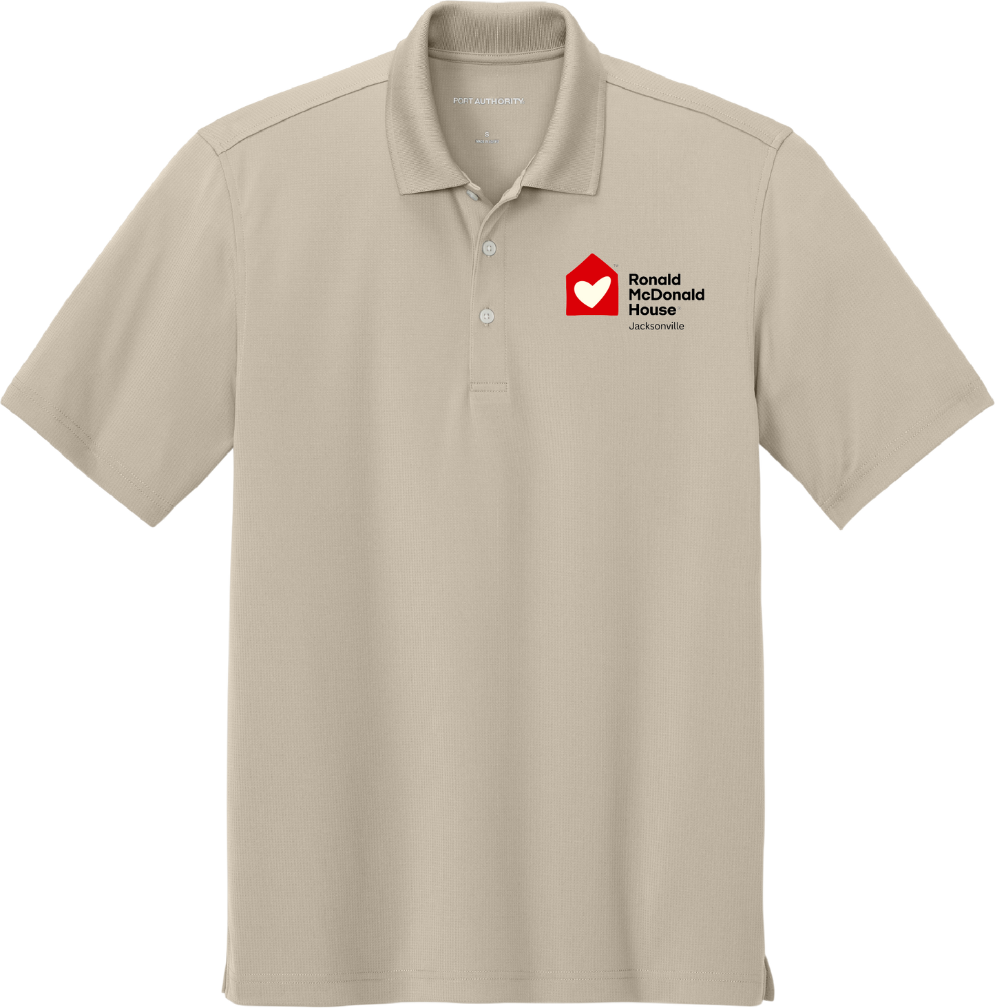 Ronald McDonald House Jacksonville - Port Authority® Dry Zone® Stain-Release Grid Polo