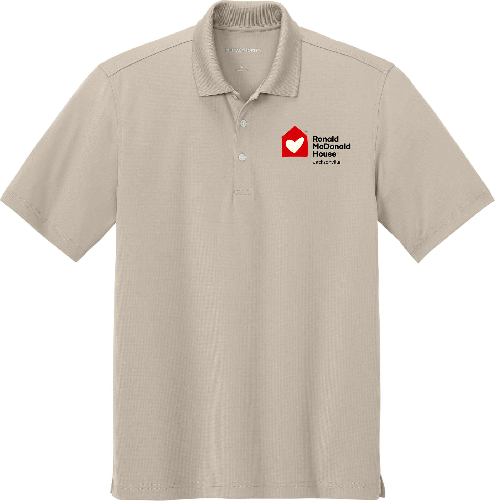 Ronald McDonald House Jacksonville - Port Authority® Dry Zone® Stain-Release Grid Polo