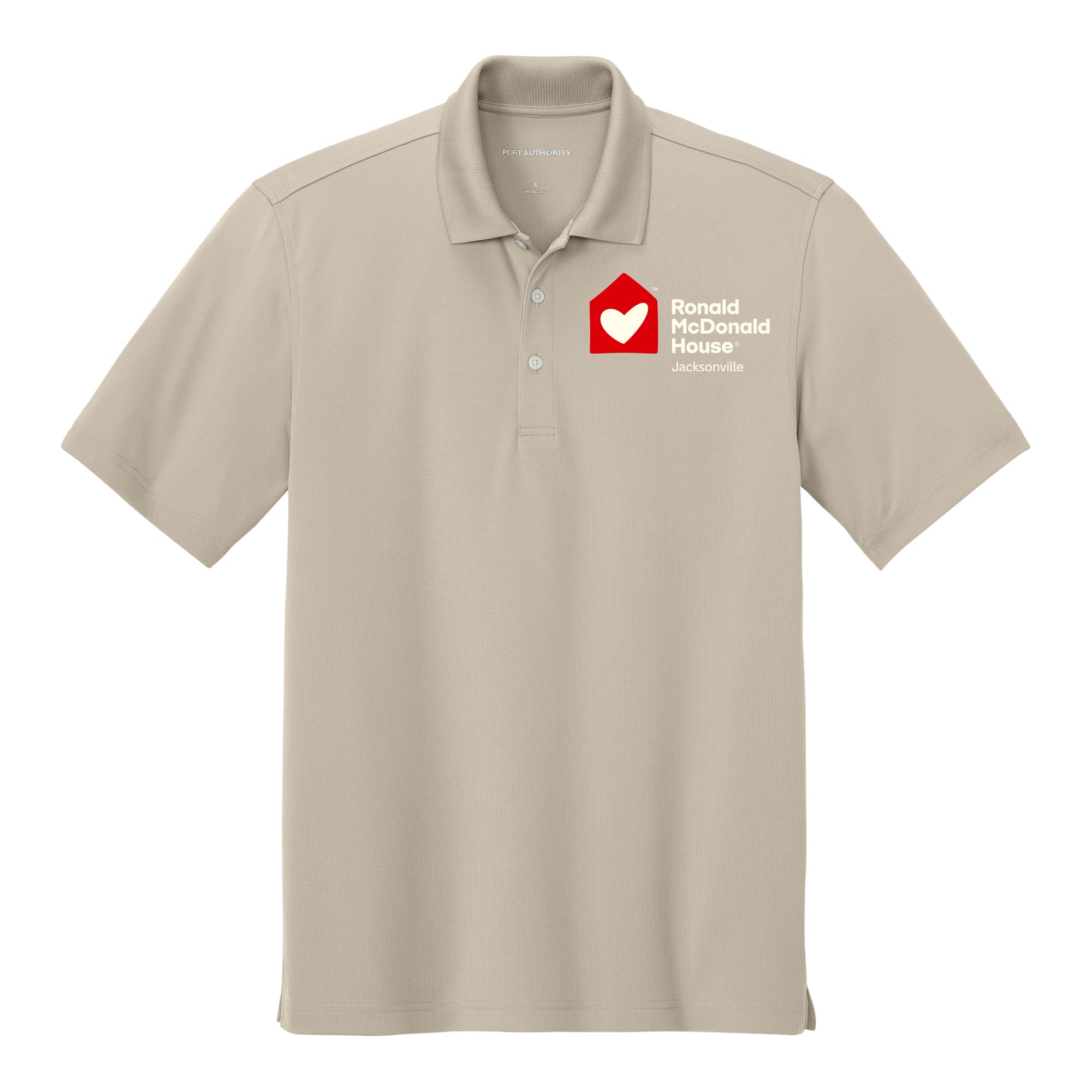 Ronald McDonald House Jacksonville - Port Authority® Dry Zone® Stain-Release Grid Polo
