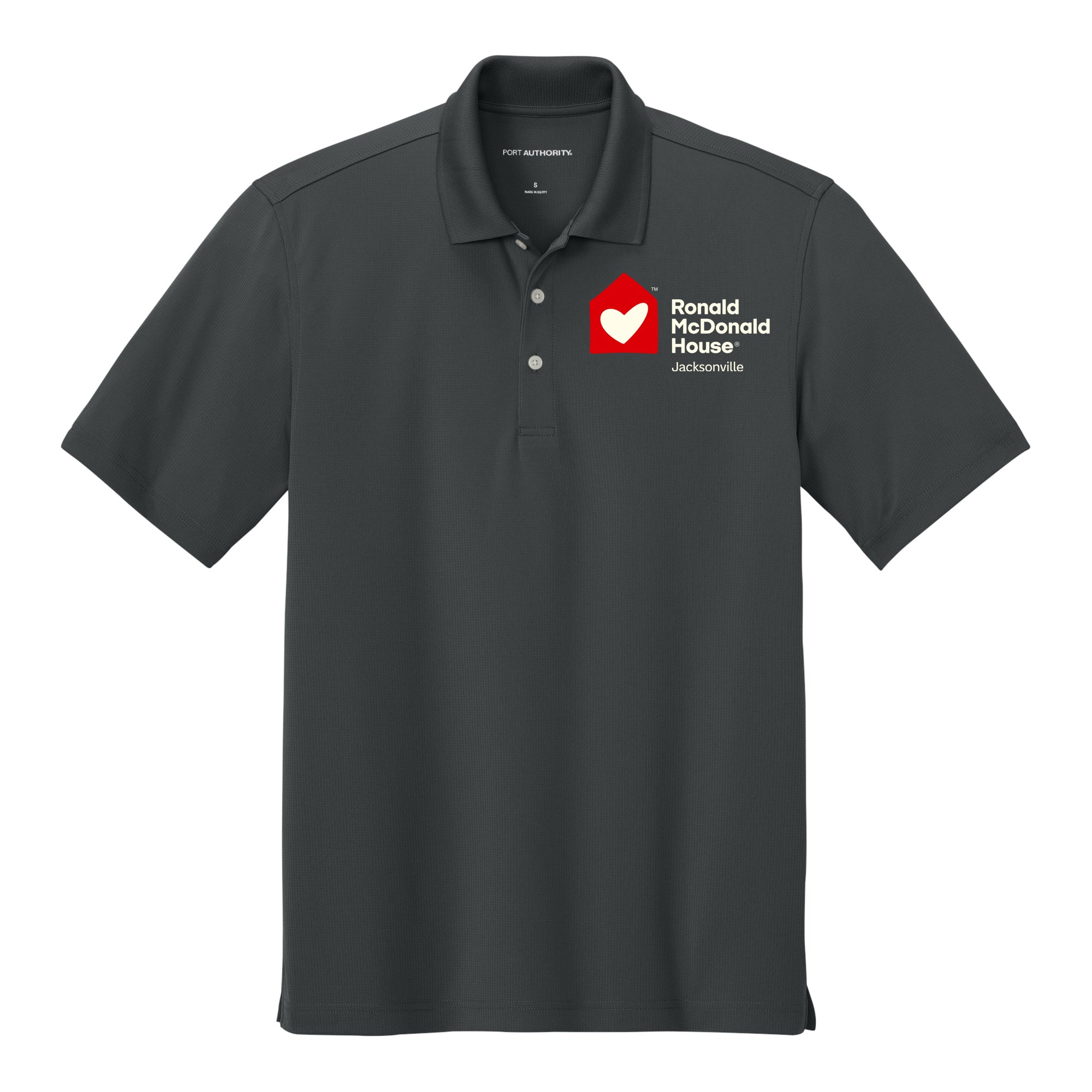 Ronald McDonald House Jacksonville - Port Authority® Dry Zone® Stain-Release Grid Polo