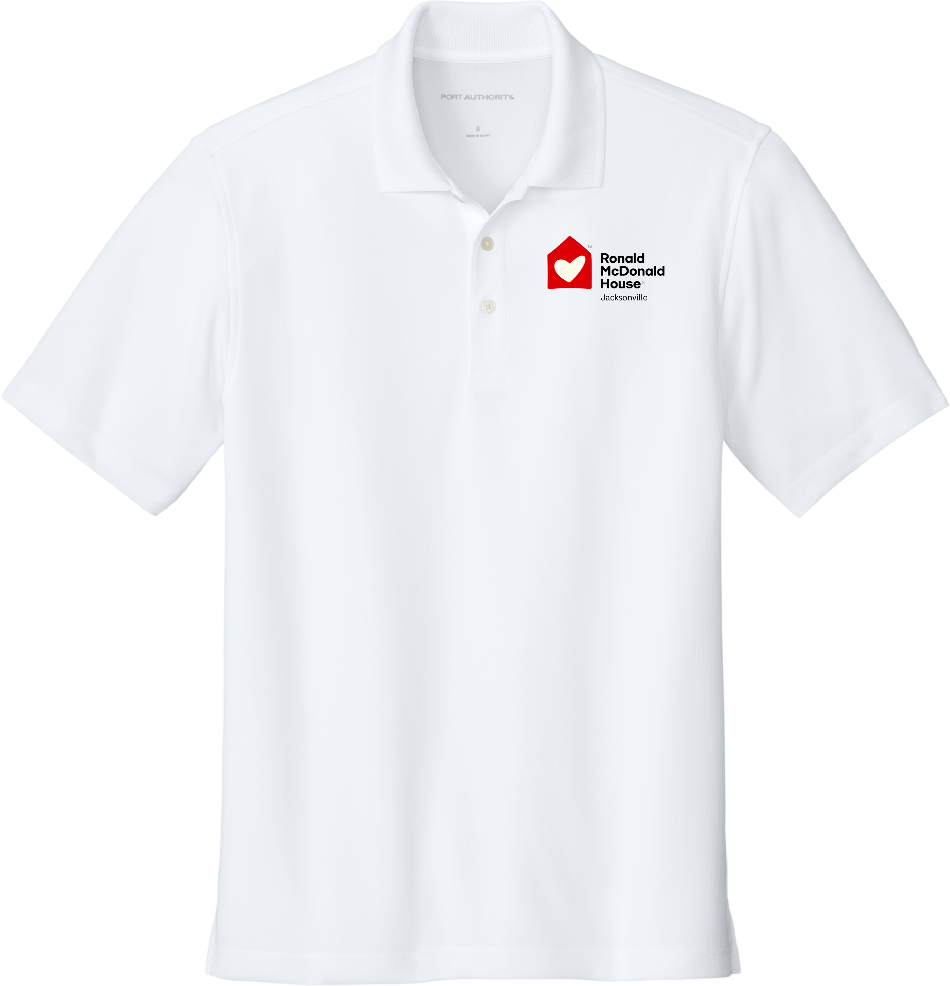 Ronald McDonald House Jacksonville - Port Authority® Dry Zone® Stain-Release Grid Polo