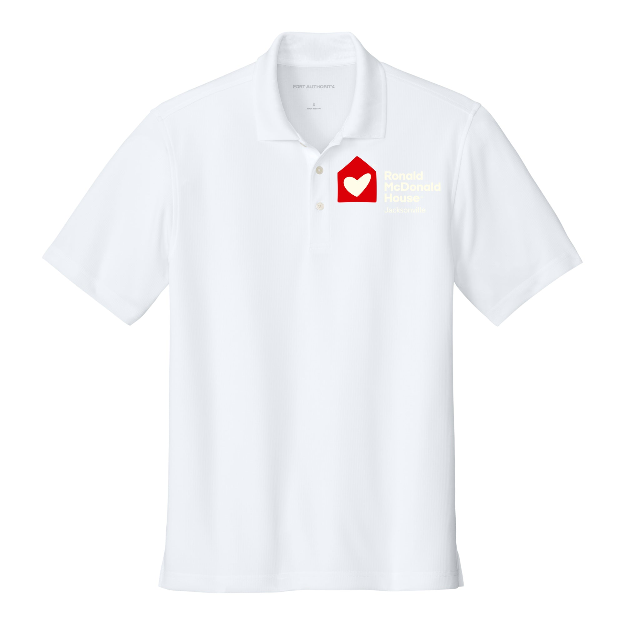 Ronald McDonald House Jacksonville - Port Authority® Dry Zone® Stain-Release Grid Polo