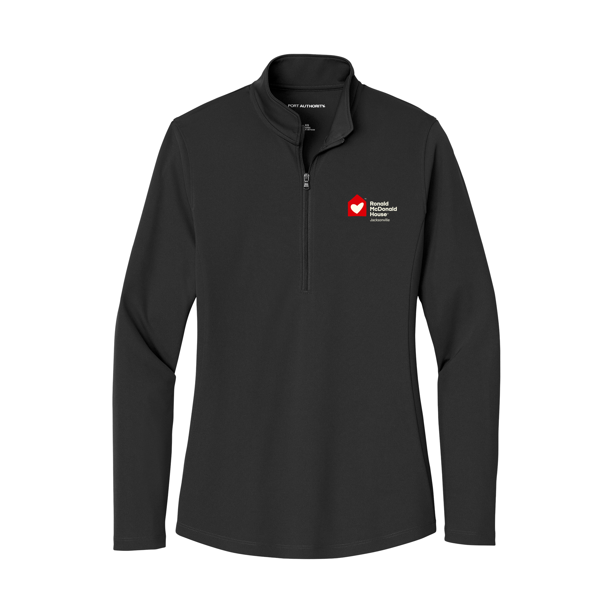 Ronald McDonald House Jacksonville - Port Authority® Women's Dry Zone® UV Micro-Mesh 1/4-Zip