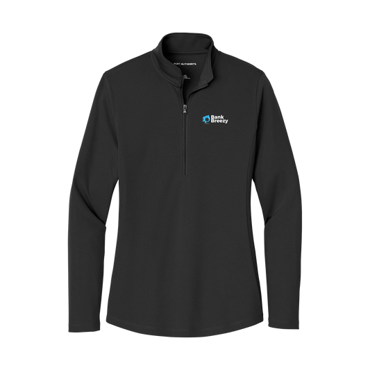 Bank Breezy - Port Authority® Women's Dry Zone® UV Micro-Mesh 1/4-Zip