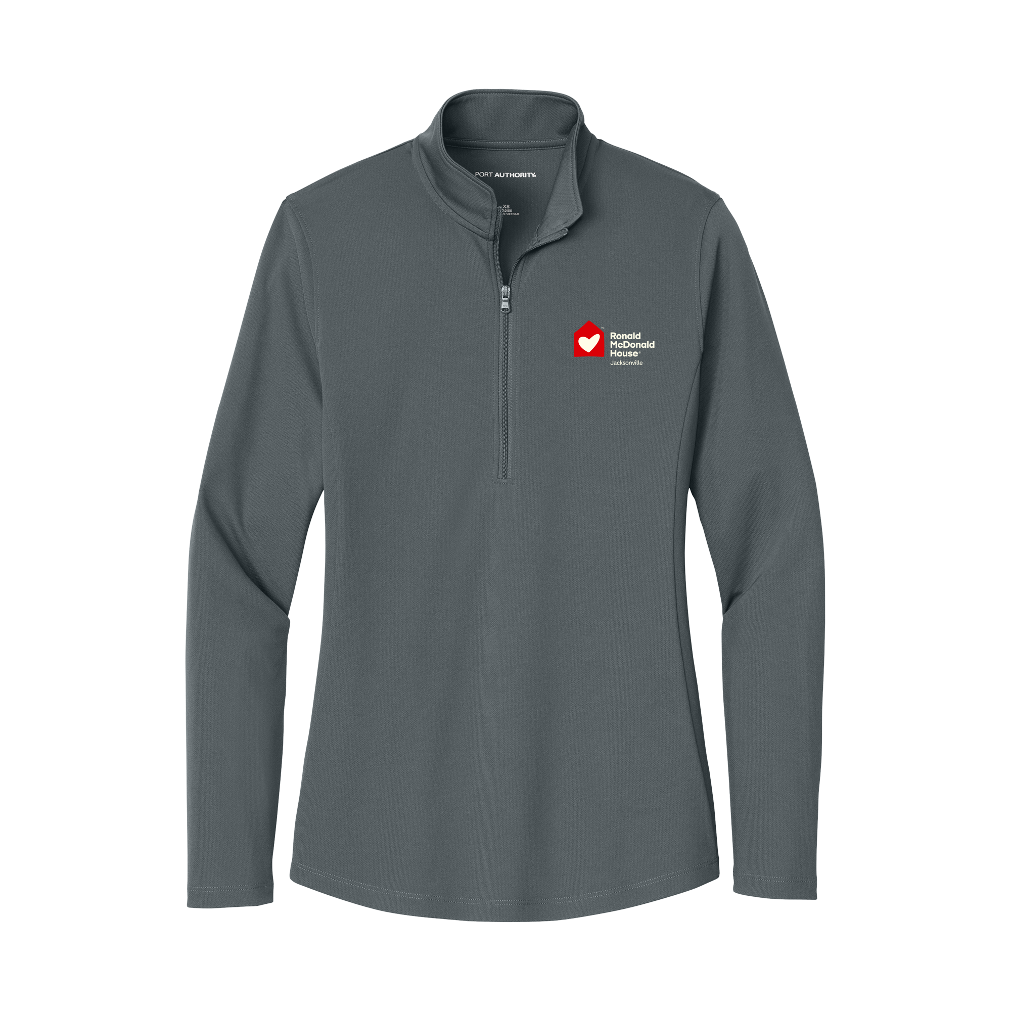 Ronald McDonald House Jacksonville - Port Authority® Women's Dry Zone® UV Micro-Mesh 1/4-Zip