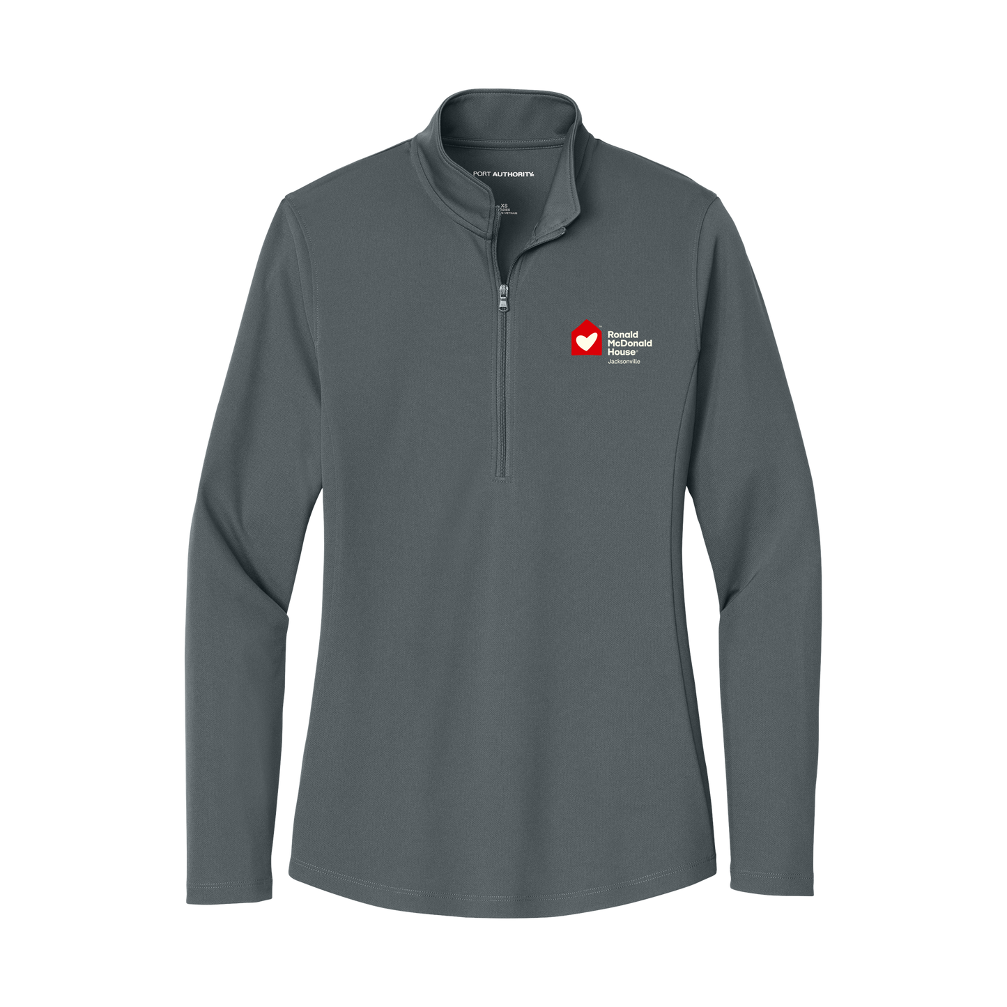 Ronald McDonald House Jacksonville - Port Authority® Women's Dry Zone® UV Micro-Mesh 1/4-Zip