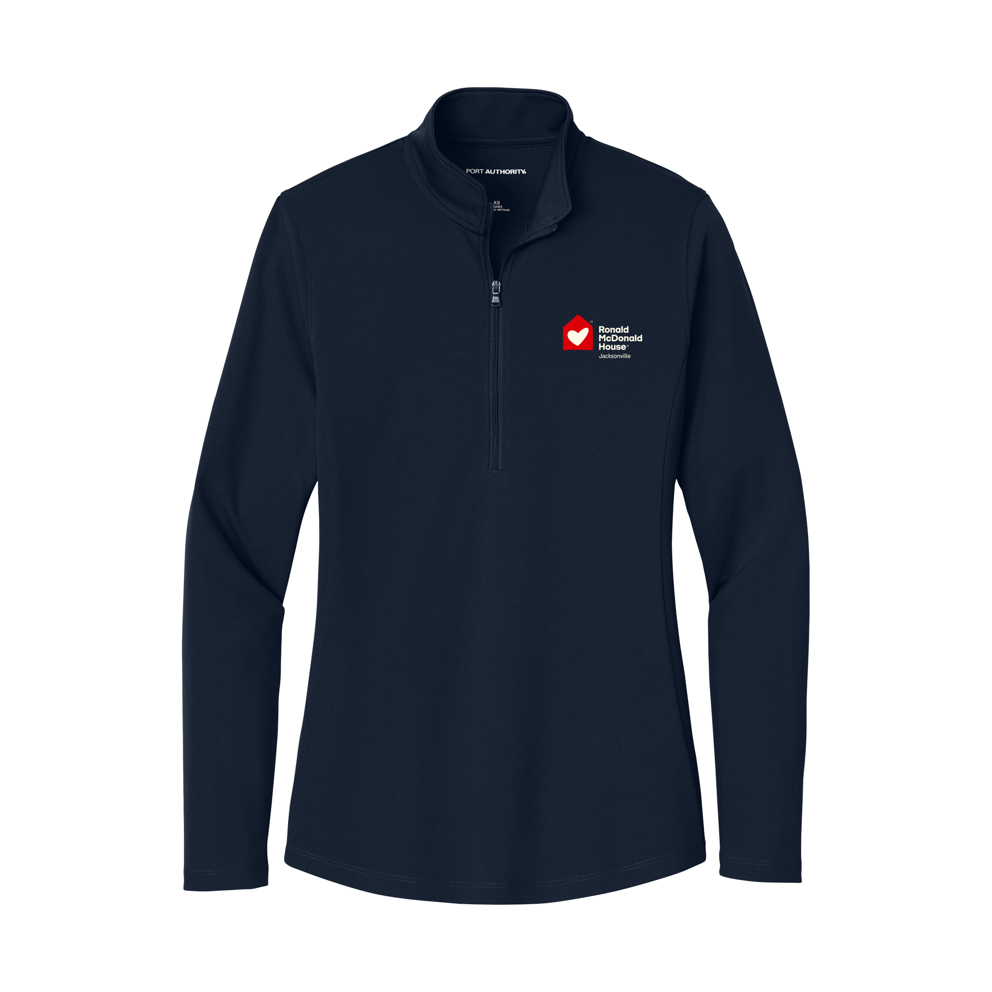 Ronald McDonald House Jacksonville - Port Authority® Women's Dry Zone® UV Micro-Mesh 1/4-Zip