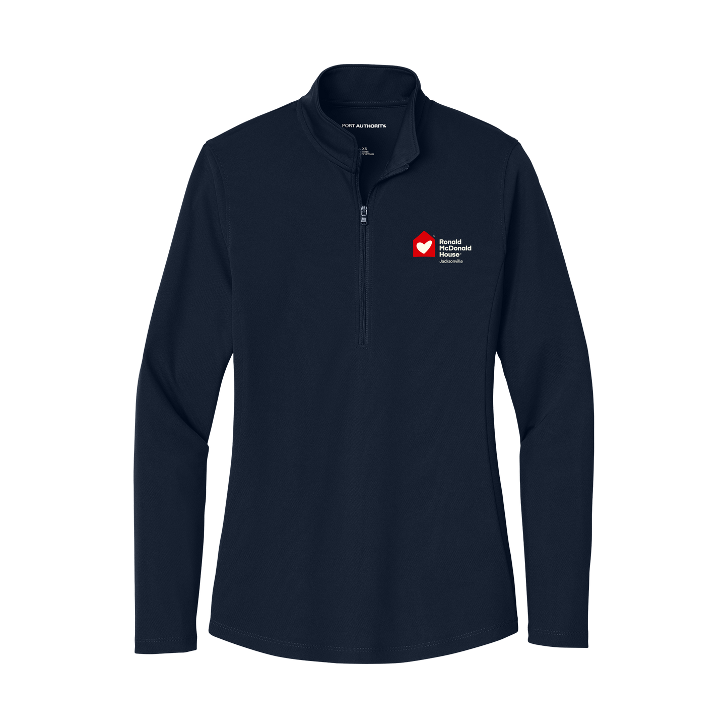 Ronald McDonald House Jacksonville - Port Authority® Women's Dry Zone® UV Micro-Mesh 1/4-Zip