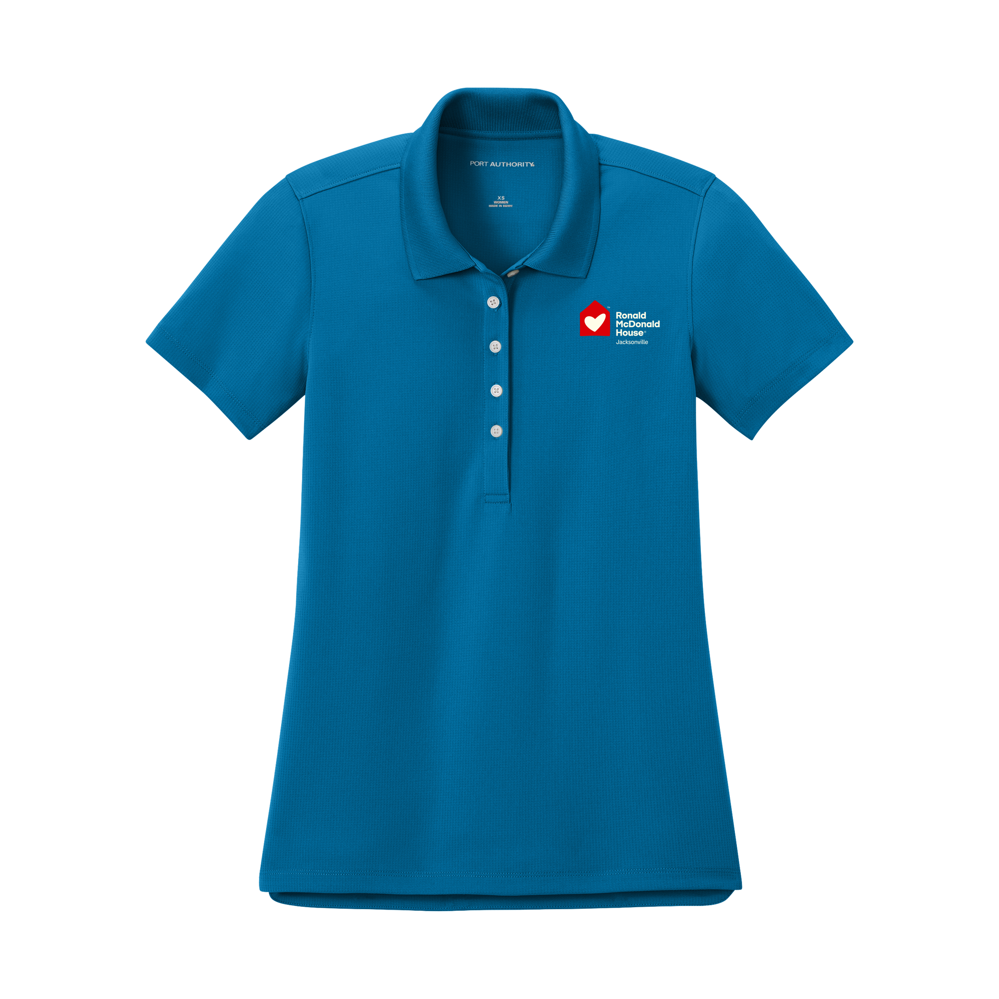 Ronald McDonald House Jacksonville - Port Authority® Women’s Dry Zone® Stain-Release Grid Polo